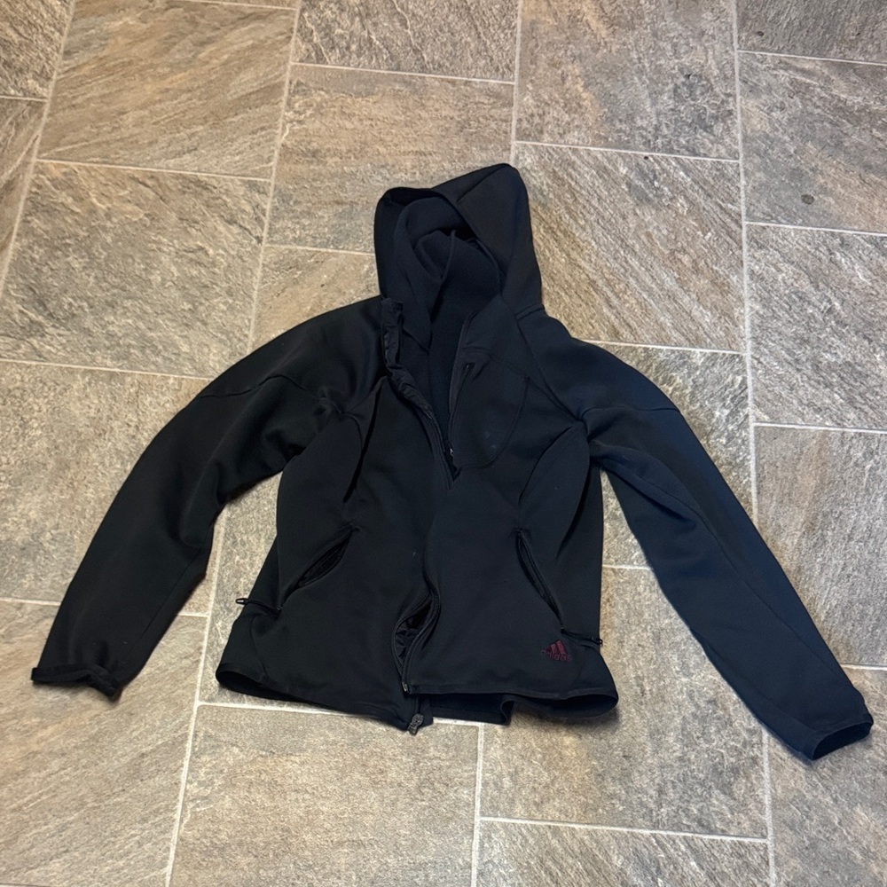 adidas Black Hooded Jacket